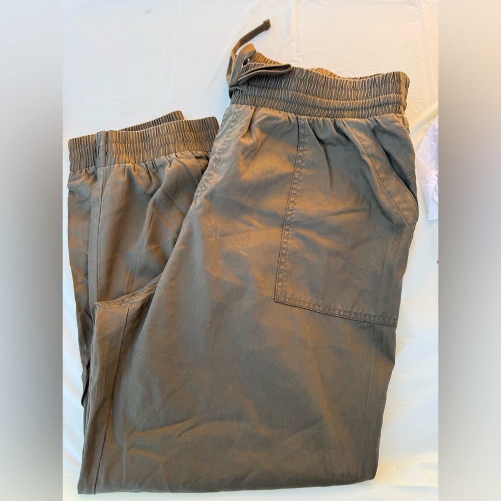 A New Day Green joggers 

Worn once